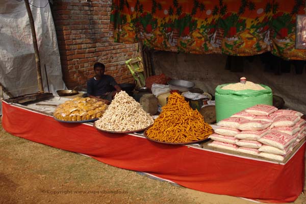 Sweet seller at joydev mela